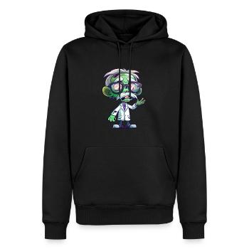 Scientist Halloween - Men’s Premium Organic Hoodie - black - Front - Nico (187cm)