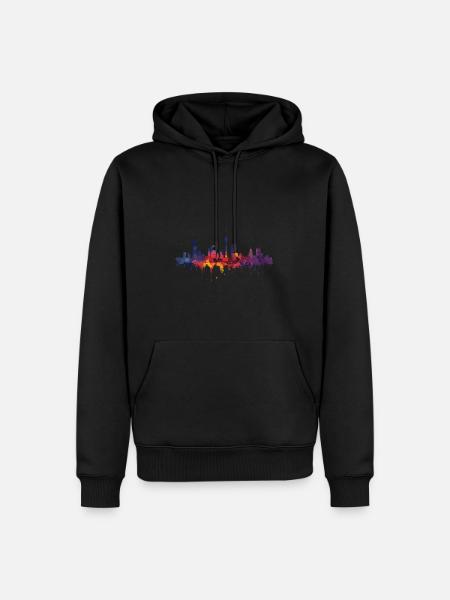 Weyhe - Men’s Premium Organic Hoodie - black