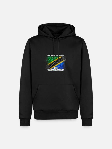 Tanzania - Men’s Premium Organic Hoodie - black