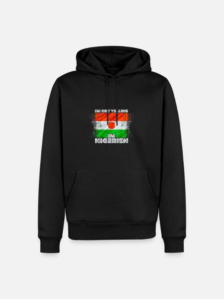 Niger - Men’s Premium Organic Hoodie - black