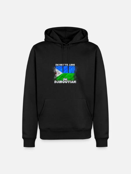 Djibouti - Men’s Premium Organic Hoodie - black