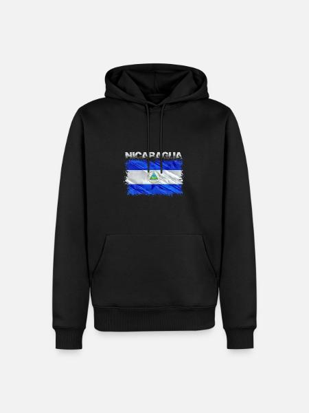 Nicaragua - Men’s Premium Organic Hoodie - black