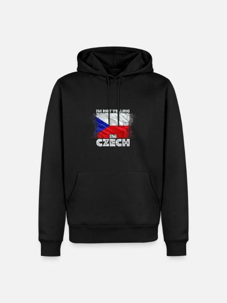 Czechia - Men’s Premium Organic Hoodie - black