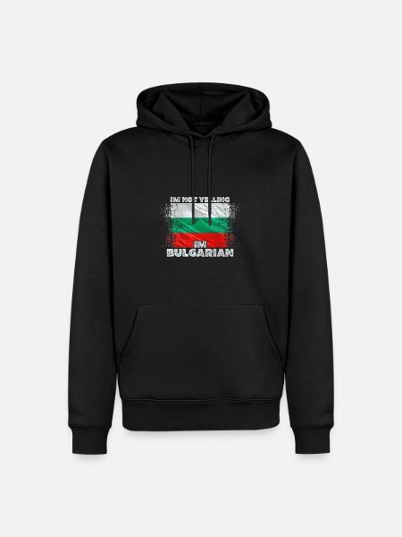 Bulgaria - Men’s Premium Organic Hoodie - black