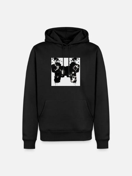 Rorschach Gamer - Men’s Premium Organic Hoodie - black