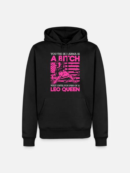 Sternzeichen Stern Aberglaube - Männer Premium Bio Hoodie - Schwarz
