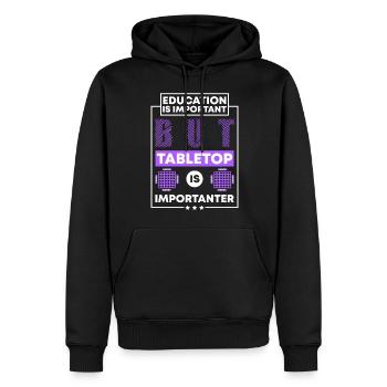 Brettspiele Stratege Spiel Rpg - Männer Premium Bio Hoodie - Schwarz - Vorne - Nico (187cm)