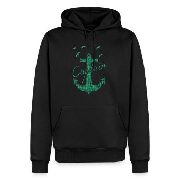 Segeln Segelboot Kapitän - Männer Premium Bio Hoodie - Schwarz - Vorne - Nico (187cm)