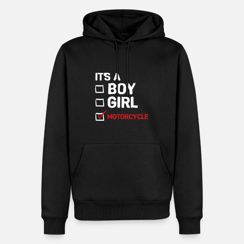 Tiny House - Männer Premium Bio Hoodie - Schwarz