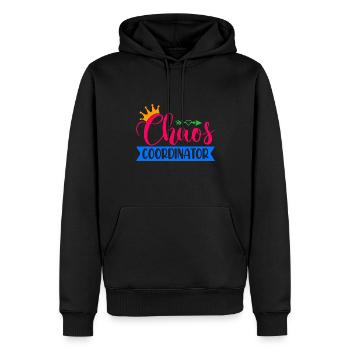 Chaos Coordinator Babysitting Daycare Provider Pre - Männer Premium Bio Hoodie - Schwarz - Vorne - Nico (187cm)