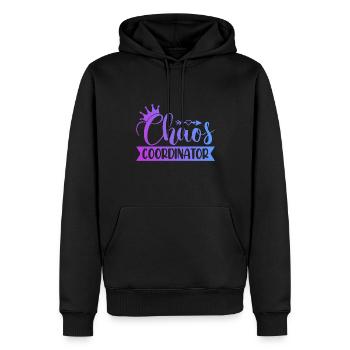 Chaos Coordinator Babysitting Daycare Provider Pre - Männer Premium Bio Hoodie - Schwarz - Vorne - Nico (187cm)