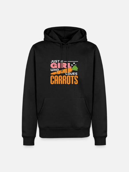 Karrotte - Männer Premium Bio Hoodie - Schwarz