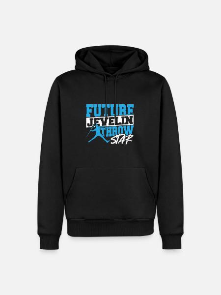 Speerwerfen Speerwerfen Geschenk - Männer Premium Bio Hoodie - Schwarz