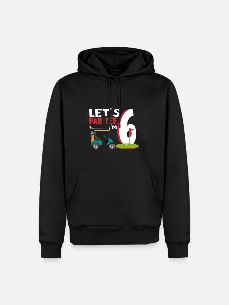Geschenk für Minigolfspieler - Männer Premium Bio Hoodie - Schwarz