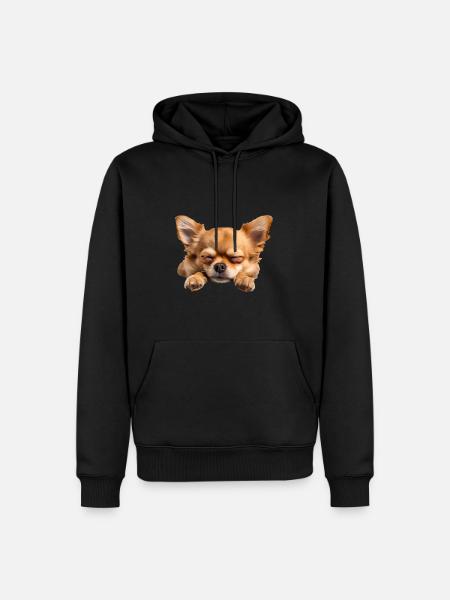 Chihuahua - Men’s Premium Organic Hoodie - black