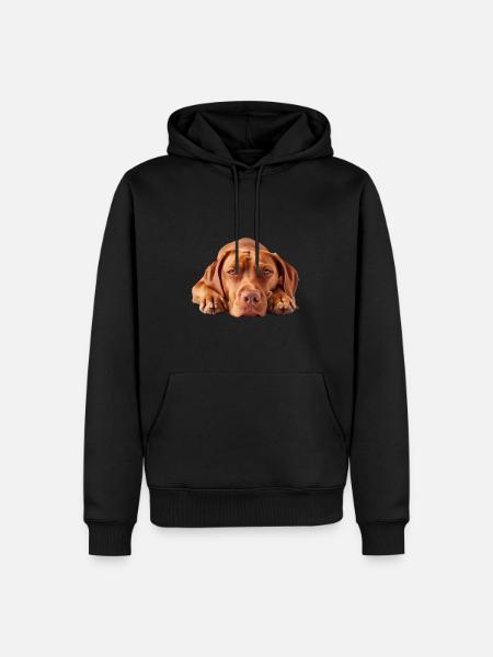 Vizsla - Men’s Premium Organic Hoodie - black