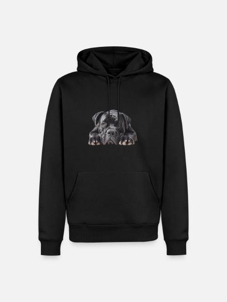 Cane Corso - Men’s Premium Organic Hoodie - black