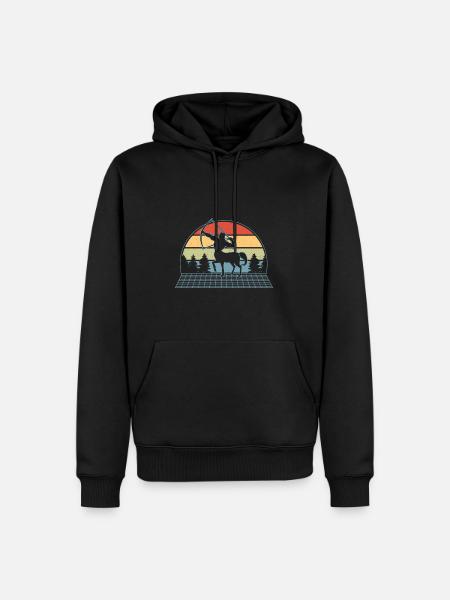 Cadeau Phoenix Centaur - Sweat à capuche Premium bio Homme - noir