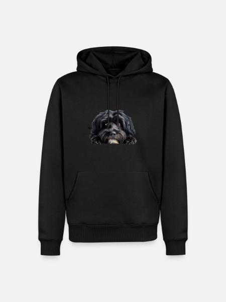 Havanese - Men’s Premium Organic Hoodie - black