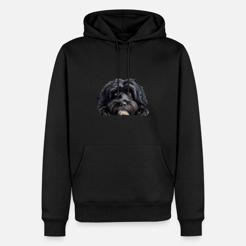 Havanese - Männer Premium Bio Hoodie - Schwarz