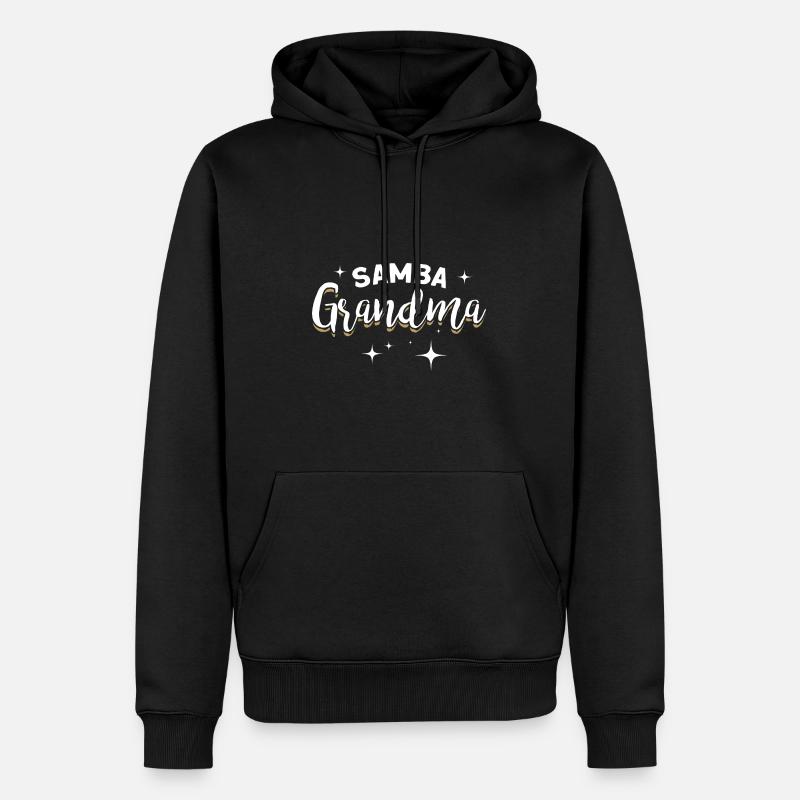 Samba - Männer Premium Bio Hoodie - Schwarz