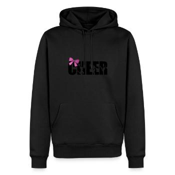 Cheer Graphic Cheerleading Cheerleader Gymnast Dan - Männer Premium Bio Hoodie - Schwarz - Vorne - Nico (187cm)