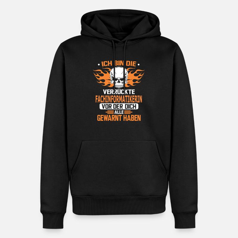 FACHINFORMATIKERIN - Männer Premium Bio Hoodie - Schwarz