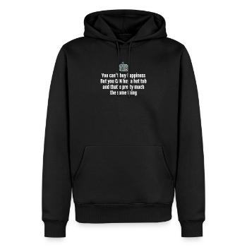 Lustiger Whirlpool-Besitzer Humor - Männer Premium Bio Hoodie - Schwarz - Vorne - Nico (187cm)