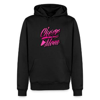 Cheer Mom Cheerleading Cheerleader Cheerdance Gymn - Männer Premium Bio Hoodie - Schwarz - Vorne - Nico (187cm)