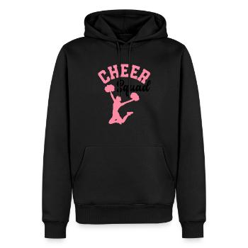Cheer Squad Cheerleader Cheerleading Cheerdance Gy - Männer Premium Bio Hoodie - Schwarz - Vorne - Nico (187cm)