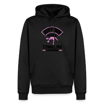 Just One More Tumbling I Promise Gymnast Cheerlead - Männer Premium Bio Hoodie - Schwarz - Vorne - Nico (187cm)