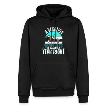 Vacation Family Vacation Family Trips - Men’s Premium Organic Hoodie - black - Front - Nico (187cm)