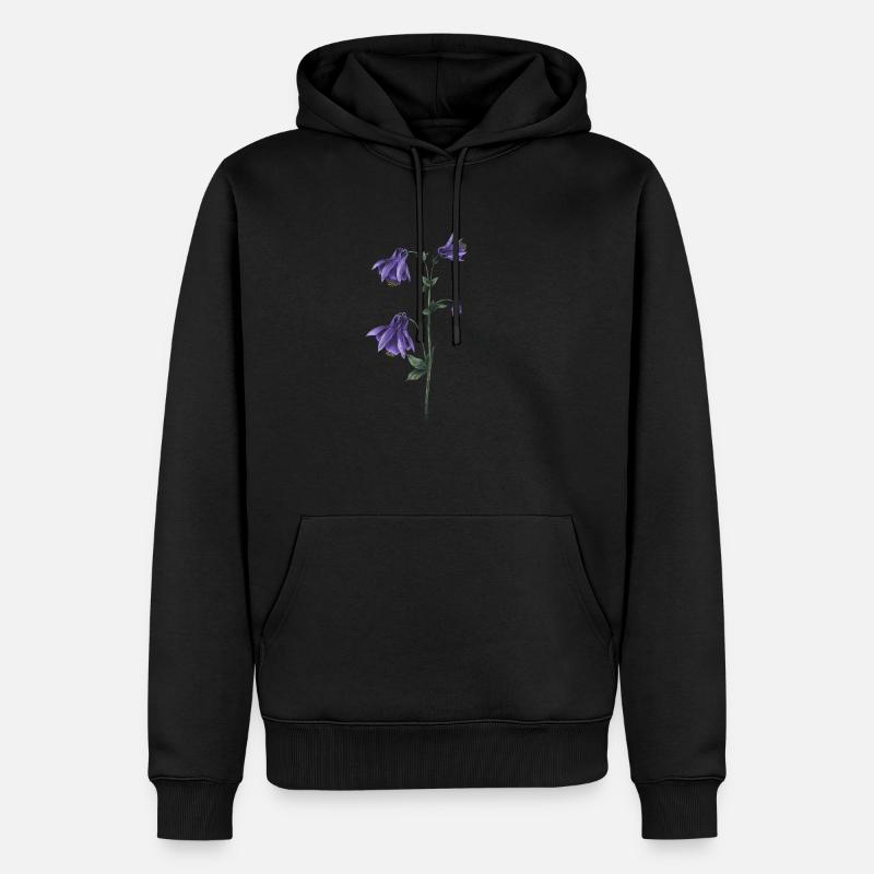 Espèce d'Ancolie - Sweat à capuche Premium bio Homme - noir