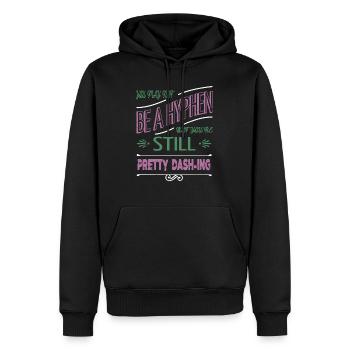 humor beziehung witzig geek feminism - Männer Premium Bio Hoodie - Schwarz - Vorne - Nico (187cm)