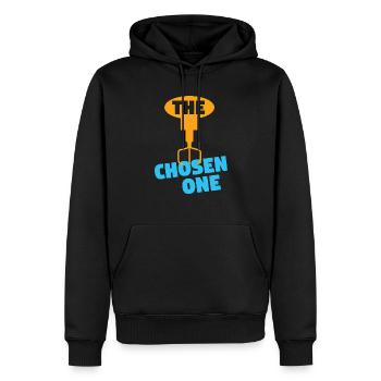 The Chosen One Claw Machine - Men’s Premium Organic Hoodie - black - Front - Nico (187cm)