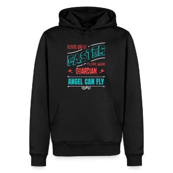 aircraft mechanic dad badass mechanic tshirts - Männer Premium Bio Hoodie - Schwarz - Vorne - Nico (187cm)