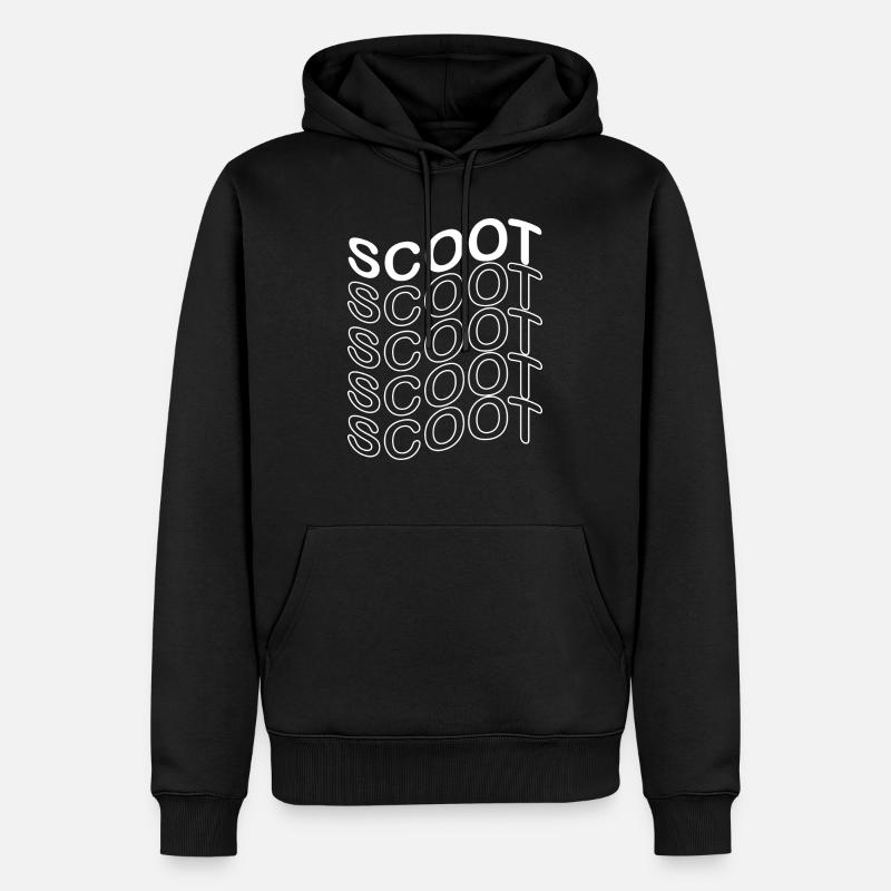 E-Scooter E-Roller Scooter - Sweat à capuche Premium bio Homme - noir