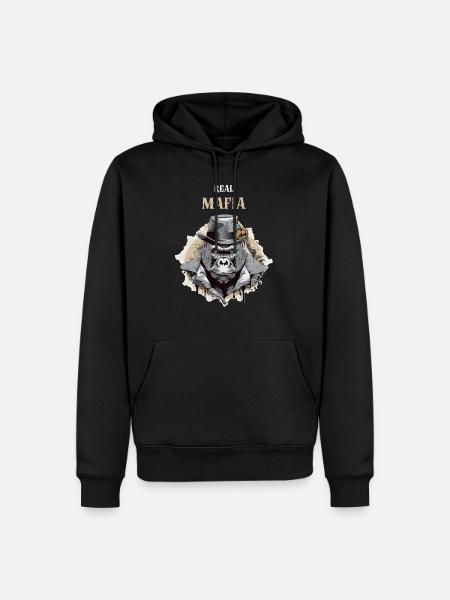 The real mafia - Men’s Premium Organic Hoodie - black