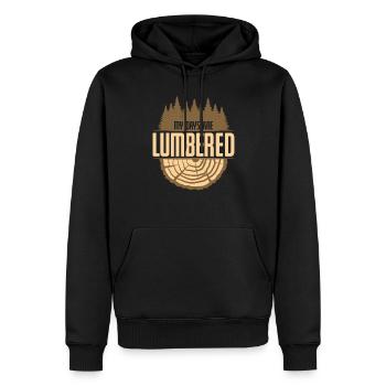 My Days Are Lumbered - Männer Premium Bio Hoodie - Schwarz - Vorne - Nico (187cm)