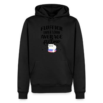 Chat persan Chat Amoureux Propriétaire de chat Persan Longhair C - Sweat à capuche Premium bio Homme - noir - Devant - Nico (187cm)