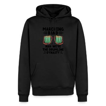 Drum Corps Marching Band Drum Corp Music Percussio - Männer Premium Bio Hoodie - Schwarz - Vorne - Nico (187cm)