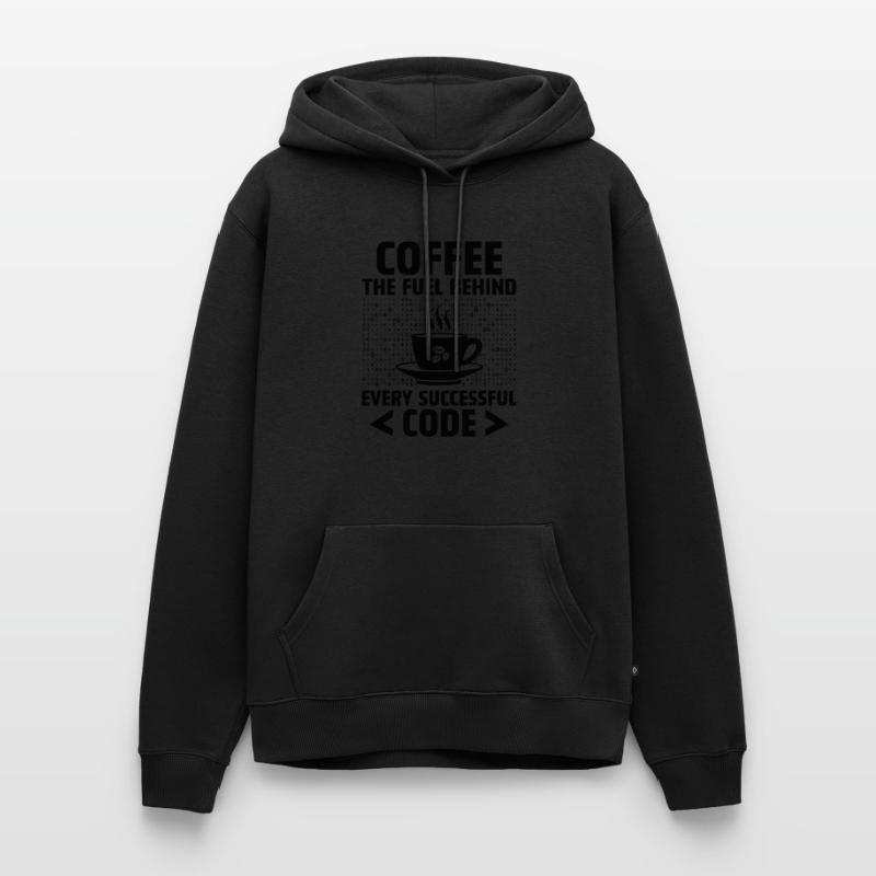 Café Codage Programmeur Codeur Développeur Nerd Coff Sweat à capuche Premium bio Homme