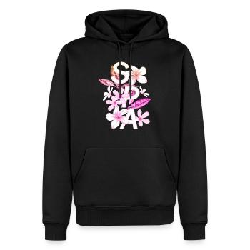 Frauen Frauenpower Design Kunst weiblicher Feminismus SPA - Männer Premium Bio Hoodie - Schwarz - Vorne - Nico (187cm)
