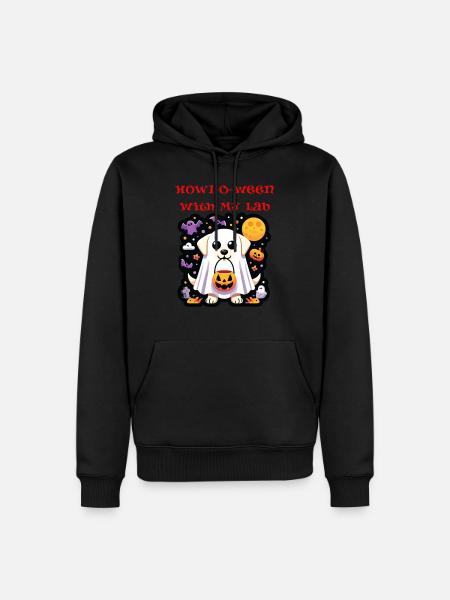 Halloween lab - Men’s Premium Organic Hoodie - black