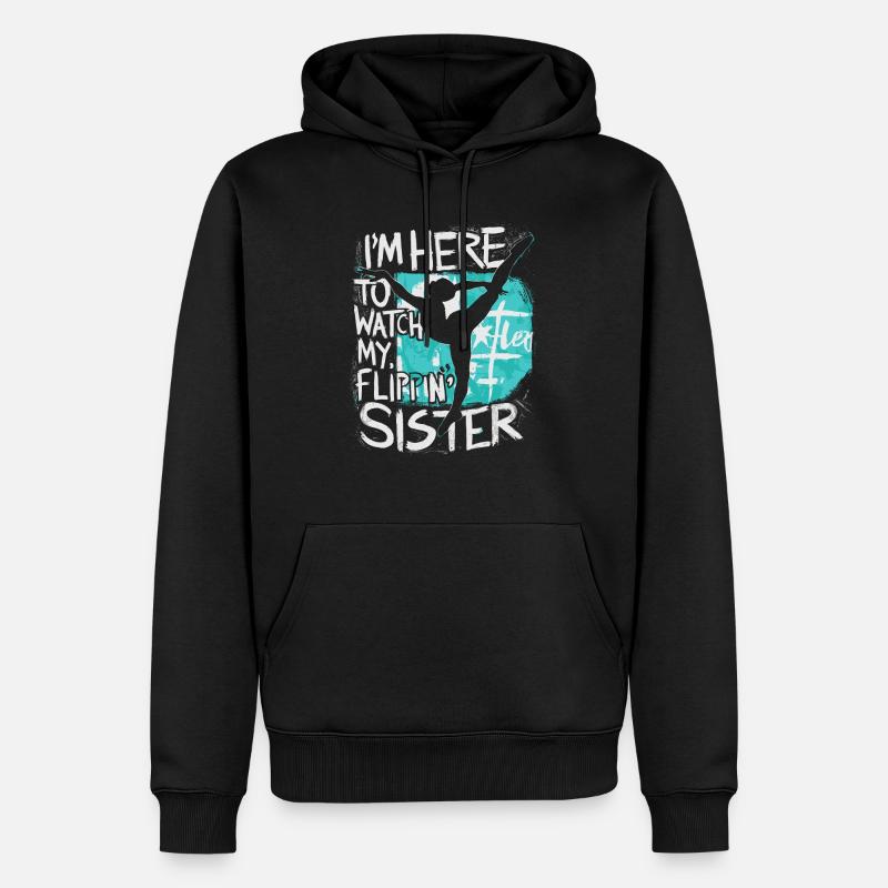 Soutien à sœur Turnerin - Sweat à capuche Premium bio Homme - noir