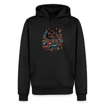 Ragdoll Boule de Noël Amoureux des chats Ragdolls Chats - Sweat à capuche Premium bio Homme - noir - Devant - Nico (187cm)