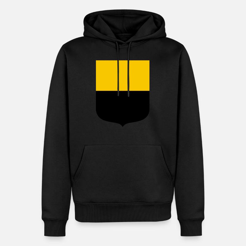 Sachsen-Anhalt - Männer Premium Bio Hoodie - Schwarz