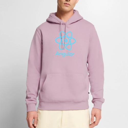 Reactangular – Is it React? Is it Angular? - Männer Premium Bio Hoodie