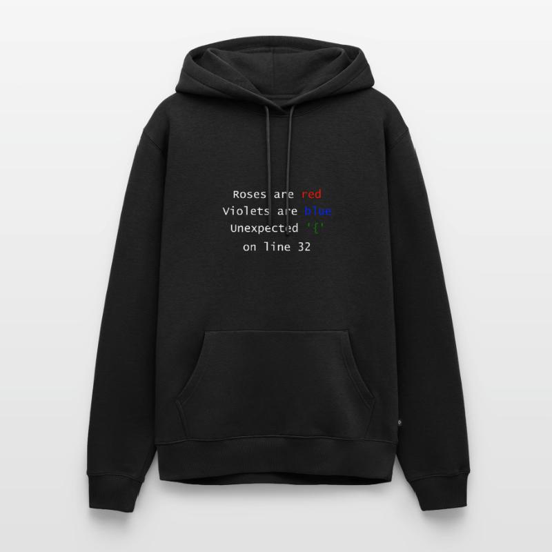 Unexpected on line | Programmierer Informatiker Männer Premium Bio Hoodie