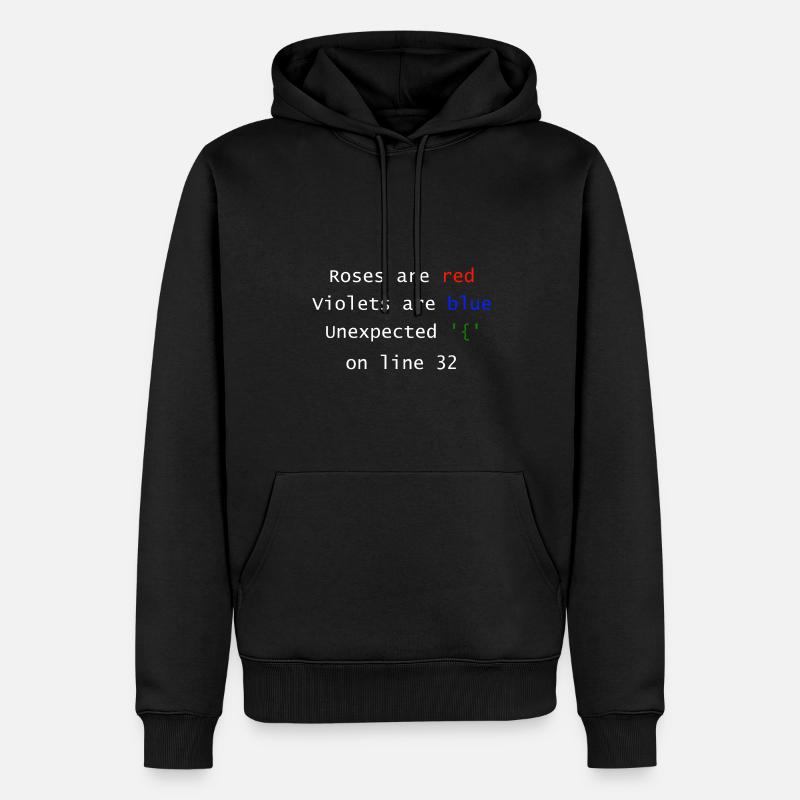 | en ligne inattendu Programmeur Informaticien - Sweat à capuche Premium bio Homme - noir